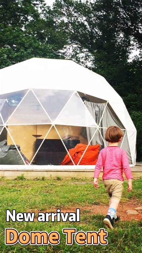 Luxury Prefabricated House Igloo Glamping Tent Forest Geodes Dome