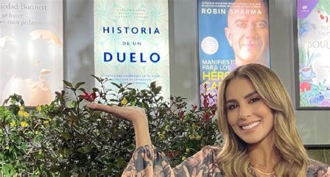 Carolina Soto de Día a día tuvo éxito en la Feria del Libro hubo