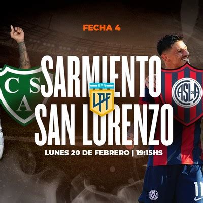 Sarmiento San Lorenzo Hora Tv Y Posibles Formaciones Ol