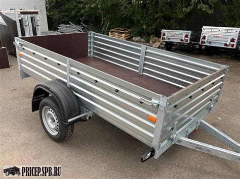 Купить легковой прицеп МЗСА 817704 высокий борт в Санкт-Петербурге по ...