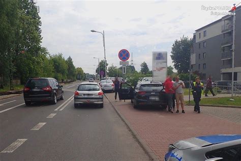 18 latka pojechała na przejażdżkę i spowodowała dwie kolizje Straci