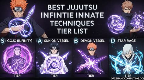 Jujutsu Infinite Tier List - Jujutsu Infinite Tier List (August 2026) Best Innate Techniques