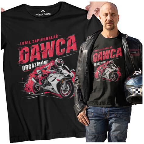 Koszulka Motocyklowa T Shirt M Ska Motor Prezent Dla Motocyklisty