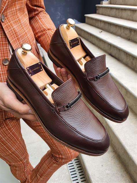 Buy Brown Buckle Loafer By Gentwith Free Shipping