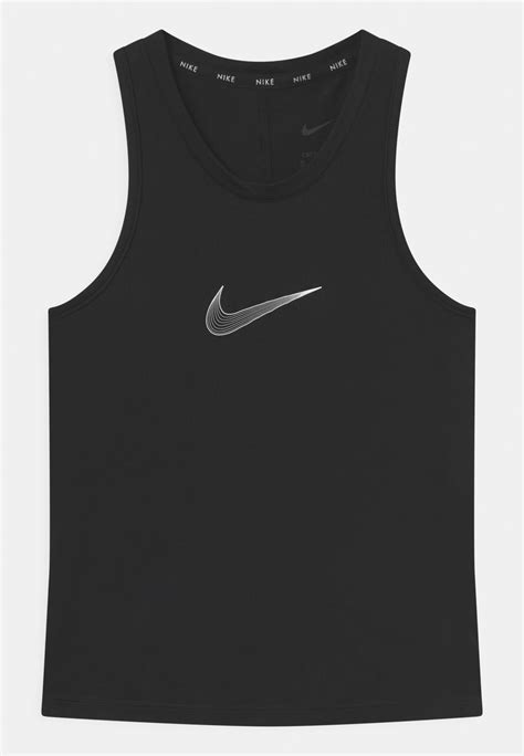 Nike Performance Df One Tank Unisex Top Black White Zwart Zalando Nl