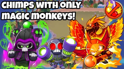 Polyphemus Chimps With Only Magic Monkeys Bloons Td Youtube