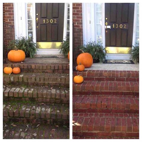 Before And After Power Washing These Stairs Imgur