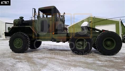 M818 6x6 5 Ton Military Tractor Truck (TR-500-52) - Oshkosh Equipment