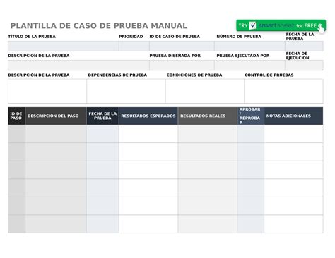 Ic Manual Testing Test Case Template Word Es Plantilla De Caso