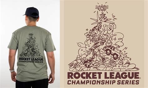 Rocket League shirt on Behance