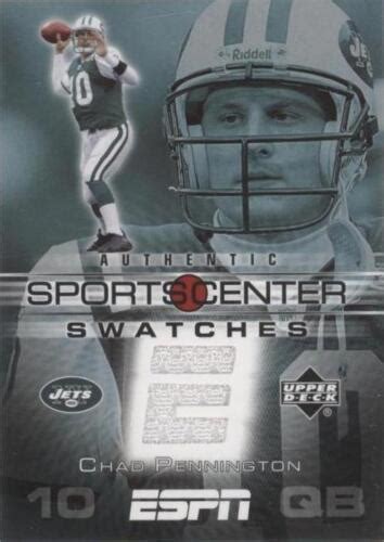 Upper Deck Espn Chad Pennington Scs Cp For Sale Ebay