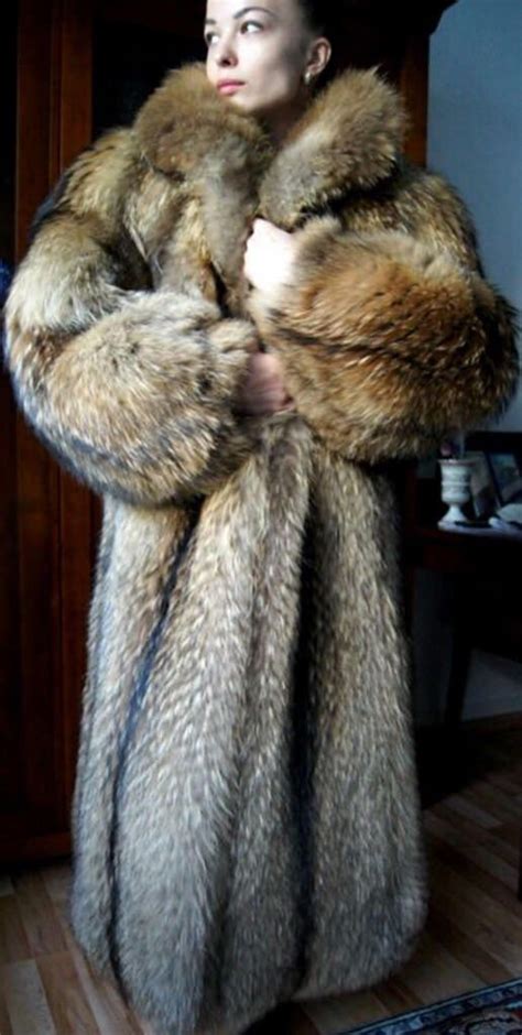 Finnish Raccoon Fur Coat Fur Coat Vintage Raccoon Fur Coat Coat