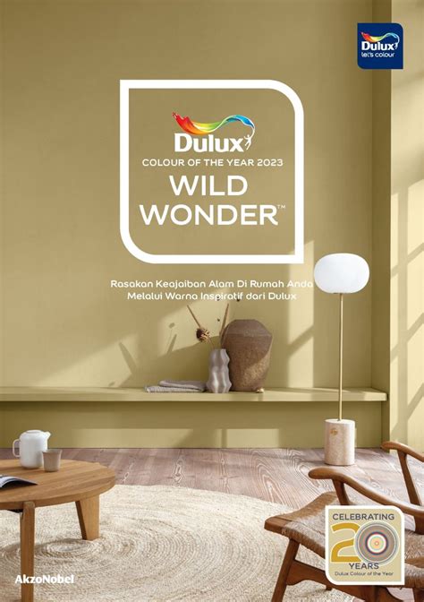 Akzonobel Luncurkan Dulux Colour Of The Year 2023 Wild Wonder Ican