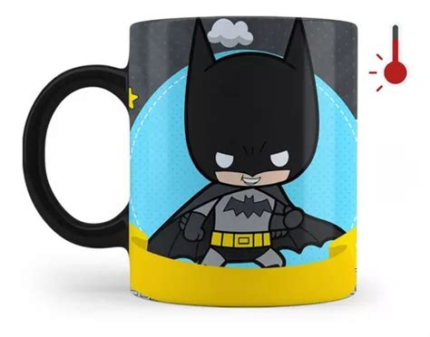 Taza Mágica Batman Día Del Padre Papá Mi Heroe Regalo MercadoLibre