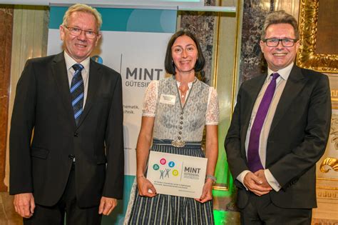 Mittelschule Bramberg Verleihung MINT Gütesiegel