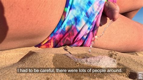 Casually Pissing On The Beach I Take A Nonchalant Piss With People Around In Public Pornhub Gay