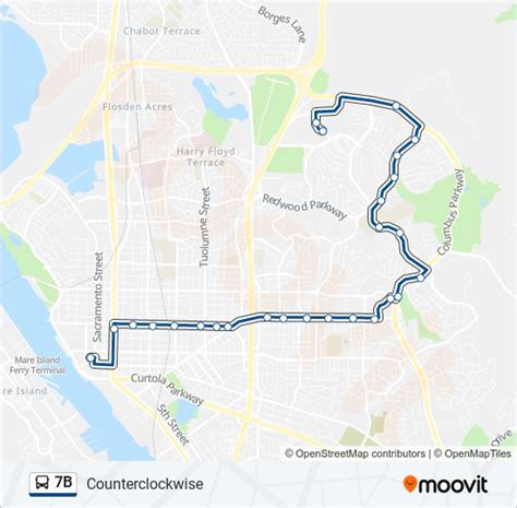 Ruta 7b Horarios Paradas Y Mapas Gateway Plaza Via Solano Community