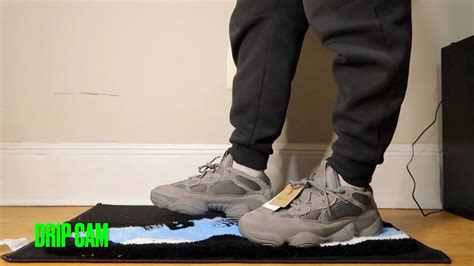 Yeezy 500 Granite Review On Feet Youtube