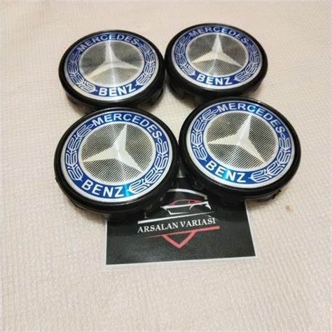 Jual Dop Roda Tutup Velg Mobil Mercy Logo Mercedes Benz Diameter Cm