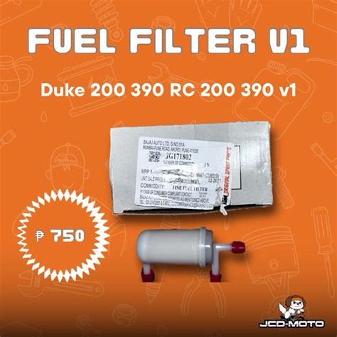 Jg Ktm Fuel Filter For Duke Rc V Shopee