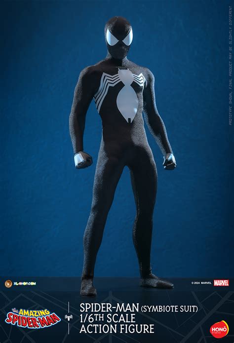 Hot Toys Hono Studio Hs Spider Man Spider Man Symbiote Suit Action Figure Ship Q
