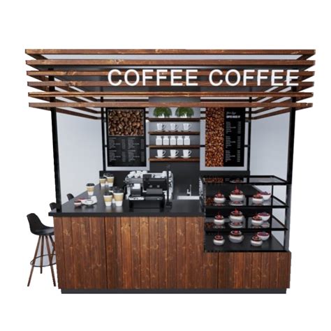 Custom Coffee Kiosks, Cafe Stands & Coffee Booth For Sale