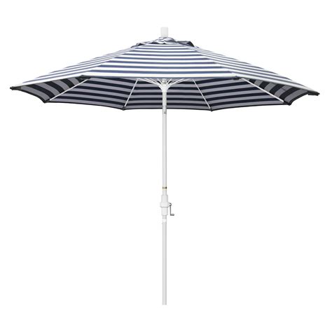 California Umbrella Sun Master Market Tilt Olefin Patio Umbrella ...