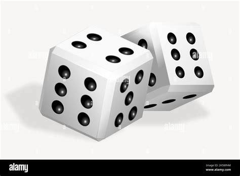 3d Dice Clipart Illustration Vector Stock Vector Image And Art Alamy