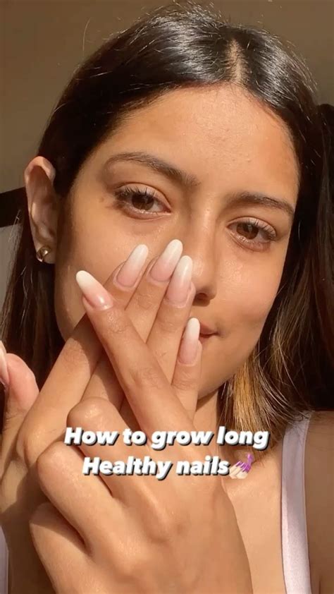 Mansi Kukreja On Instagram Long And Healthy Nails I Apply Vaseline