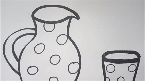 C Mo Dibujar Una Jarra How To Draw A Jug Comment Dessiner Une