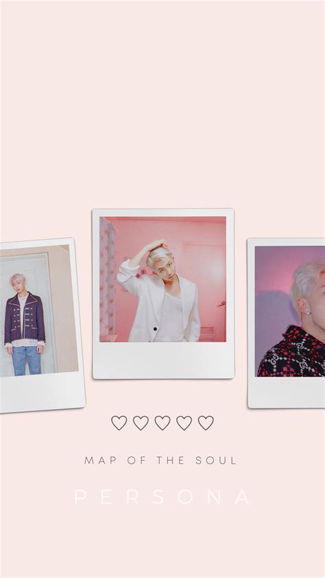 BTS MAP OF THE SOUL PERSONA WALLPAPER RM Kpop Iphone Wallpaper