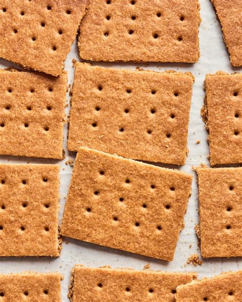 Homemade Graham Crackers Recipe With White And Wheat Flours The Kitchn