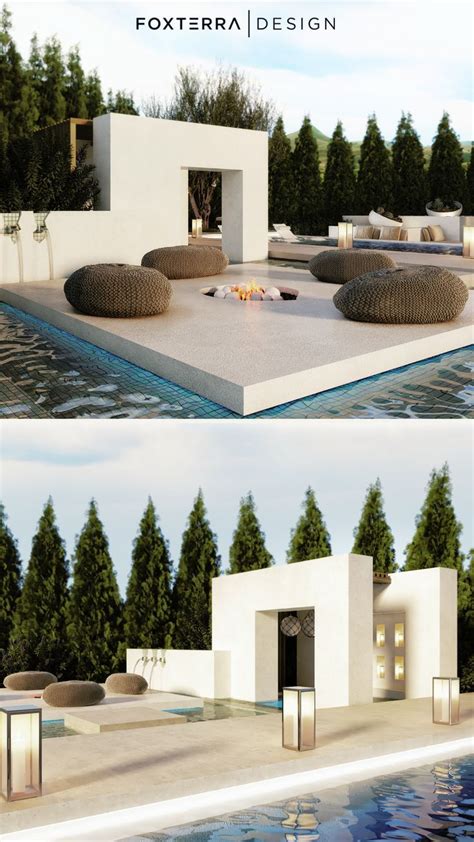 Tulum Inspired Organic Modern Backyard Design