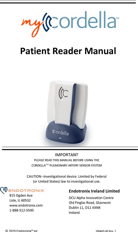 Endotronix Etxcpas Cordella Pulmonary Artery Sensor System Discussion