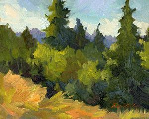 Painting Evergreen Trees at PaintingValley.com | Explore collection of ...