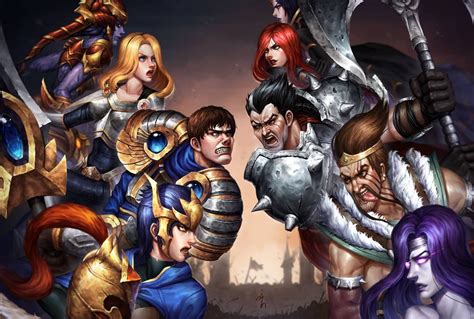 Champions League Of Legends Demacia : Descubrid Demacia | League of ...