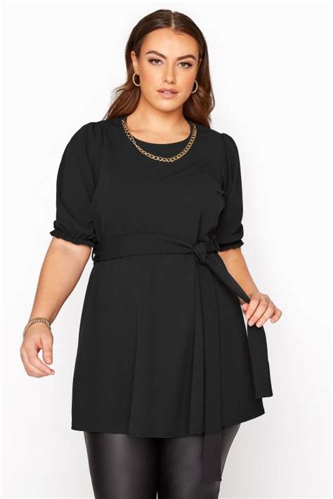 Plus Size Peplum Tops For Women Yours Clothing