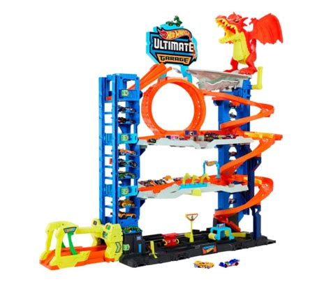 Hot Wheels City Mega Garaż Atak smoka Pojazd tor i garaż Sklep