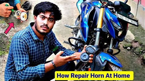 How To Repair Horn At Home Horn Installation Horn Repair Kaise Kare