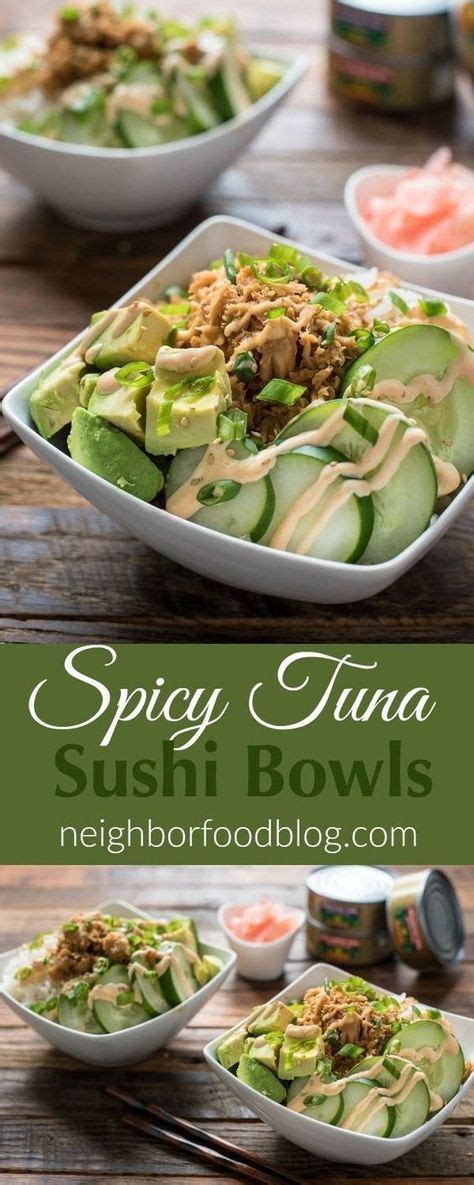 Quick and Healthy Spicy Tuna Sushi Bowl Recipe