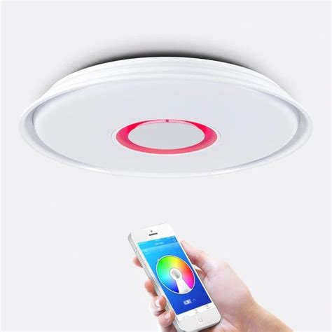 Bathroom Ceiling Light With Bluetooth Speaker Shelly Lighting