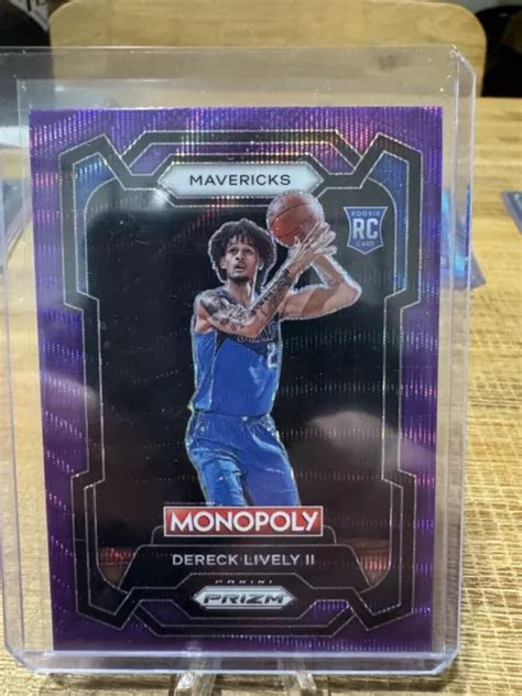 Panini Prizm Pallacanestro Rookie Dereck Lively Ii Viola Wave