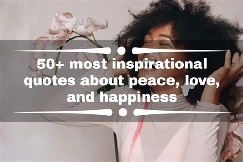 50+ most inspirational quotes about peace, love, and happiness - Tuko.co.ke