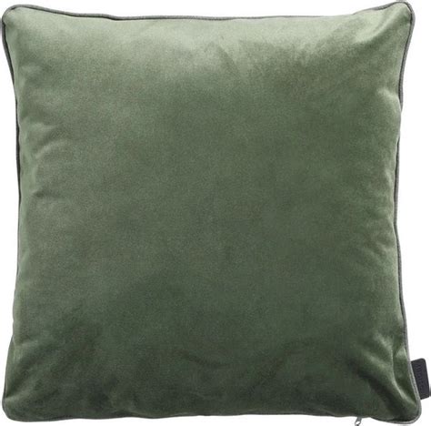 Madison Sierkussen Outdoor Velvet Green Oxford Green 45x45 Groen