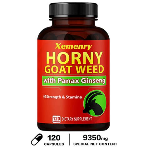 Horny Goat Weed Testosterone Booster Energy Endurance With