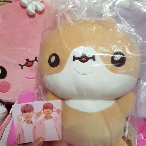 New Kihyun Hamgom Monsta X Twotuckgom Body Pillow Plush Toy Plushy