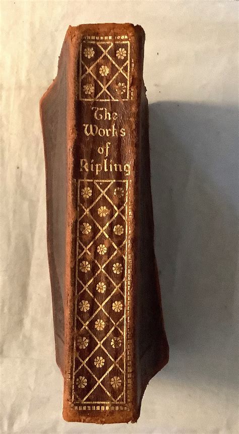 The Collected Works Of Rudyard Kipling First Edition Leather Bound