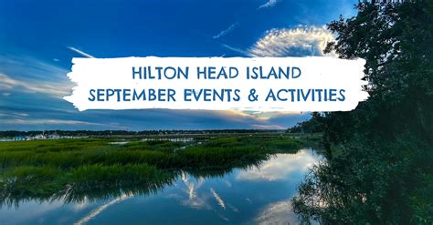 September Events & Activities on Hilton Head