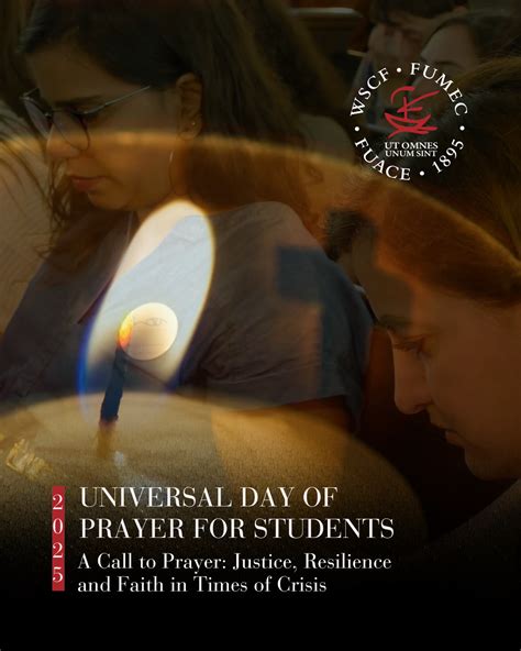 universal day  prayer  students  wscf europe