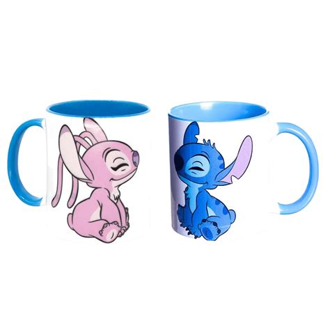 Kit Canecas Pop Stitch E Angel Minha Metade